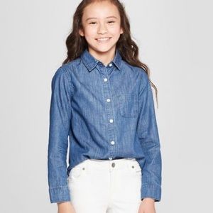 3/$27 Cat & Jack Long Sleeve Woven Shirt